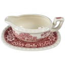 [45816992] Buttersauciere mit Teller Villeroy & Boch Rusticana Rot gebraucht - sehr gut Bild 2
