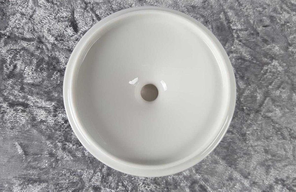 [45816993] Ersatzdeckel für Zuckerdose Thomas Porzellan Lanzette Platinrand gebraucht - sehr gut Bild 3