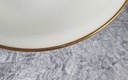 [45816994] Schüssel Servierschüssel Goldrand 22,5 cm Eschenbach Elfenbein 2 mm Beige gebraucht - sehr gut Bild 4