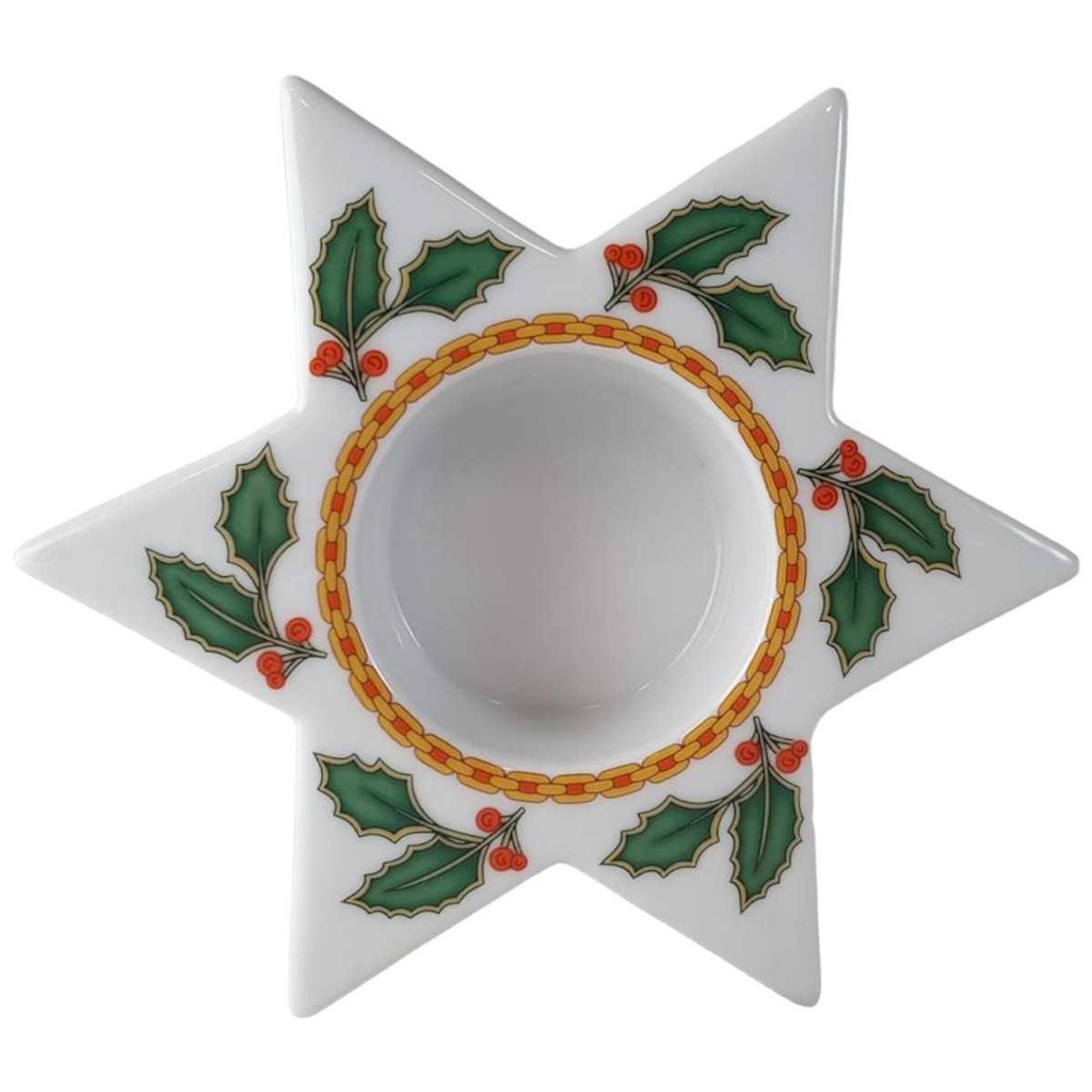 [45816996] Teelichthalter Hutschenreuther Louvre Frohe Weihnachten gebraucht - akzeptabel Bild 2