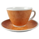 [2119313] 2er Set Untertasse Kaffeetasse mit Tasse OVP 9,4 cm Retsch Wunsiedel Orange Bavaria gebraucht - neuwertig Bild 2