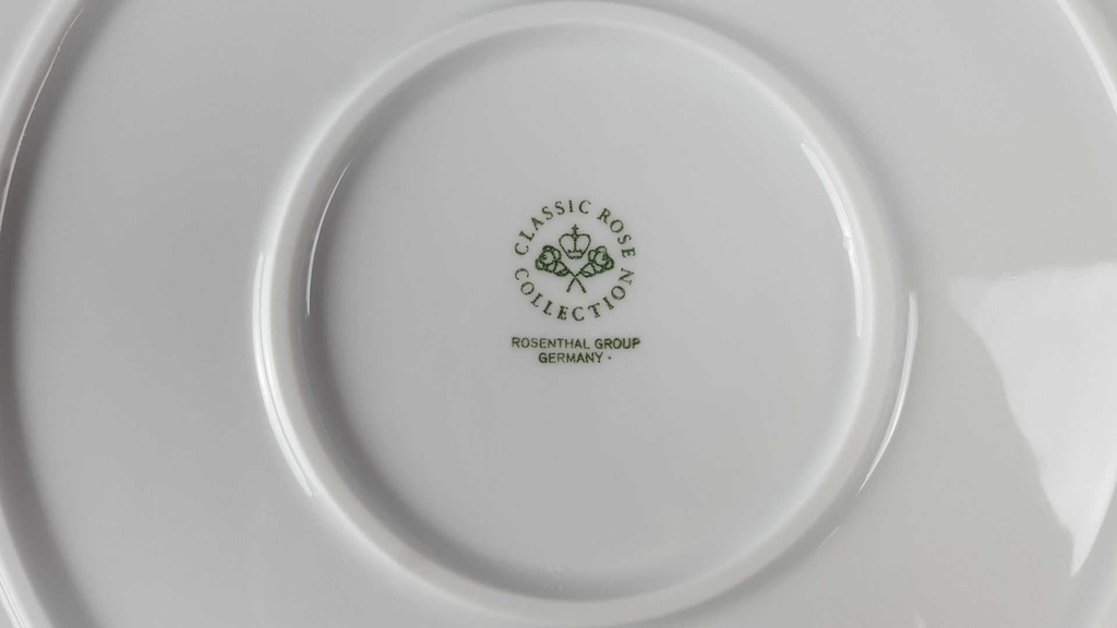 [45816999] Tortenplatte Tortenständer Rosenthal Monbijou grüne Ranke gebraucht - sehr gut Bild 5