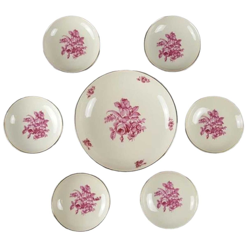 [45817000] Teller 19,9 cm Edelstein Bavaria Dekor 15071 gebraucht - gut Bild 2
