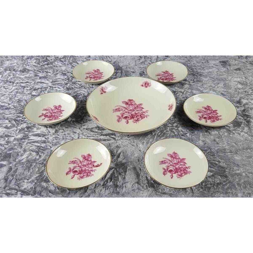 [45817000] Teller 19,9 cm Edelstein Bavaria Dekor 15071 gebraucht - gut Bild 3
