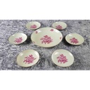 [45817000] Teller 19,9 cm Edelstein Bavaria Dekor 15071 gebraucht - gut Bild 3