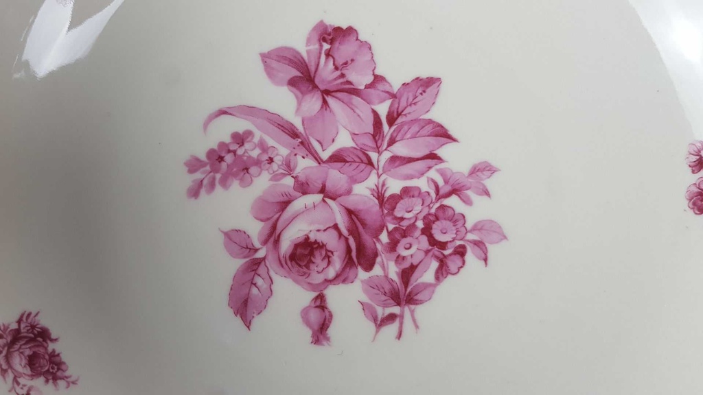 [45817000] Teller 19,9 cm Edelstein Bavaria Dekor 15071 gebraucht - gut Bild 5