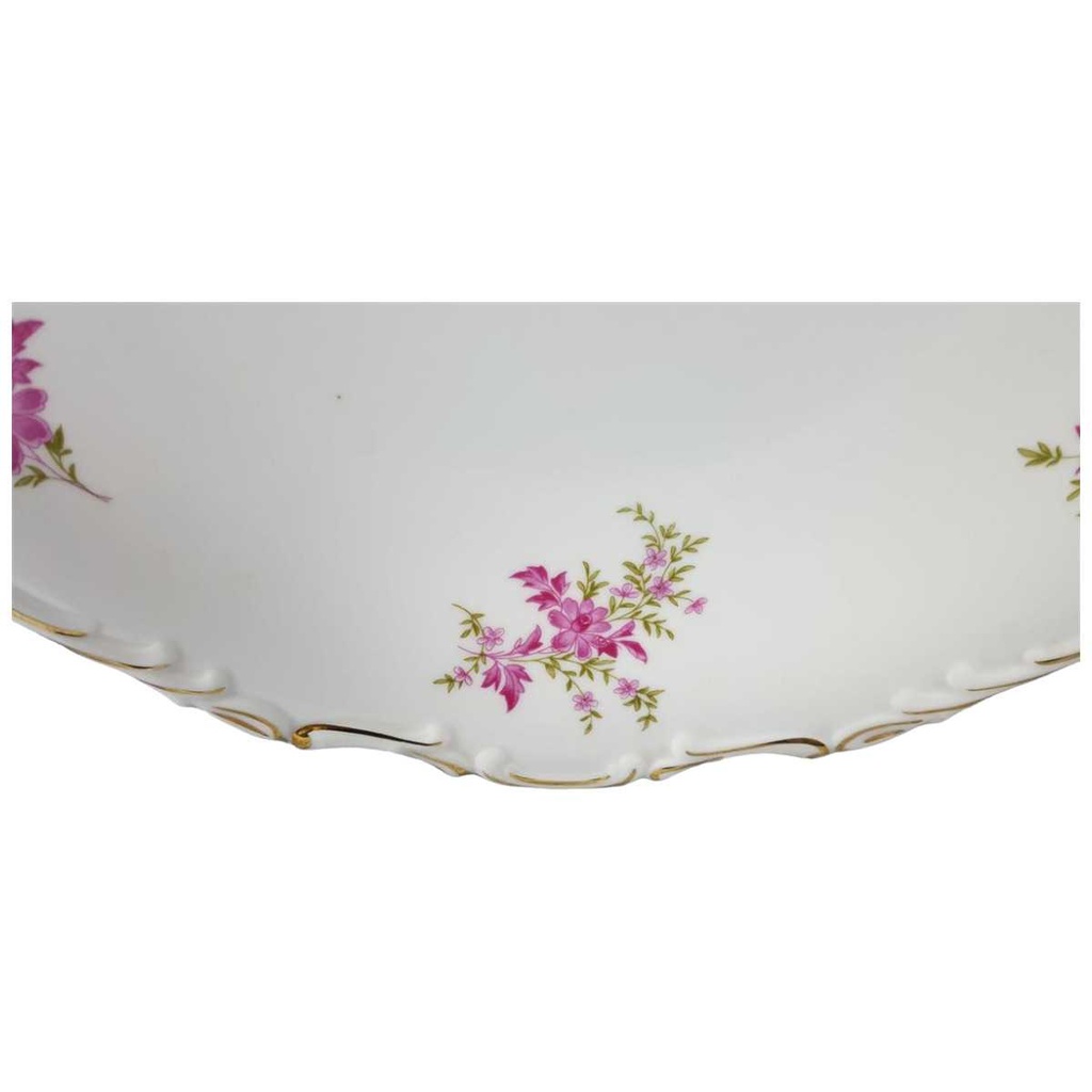 [45817013] Servierschale Servierteller Goldrand 29,7 cm VEB Dresden Einzelteile gebraucht - gut Bild 2