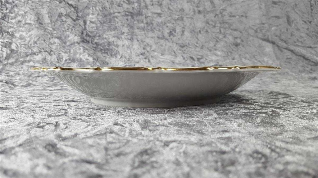 [45817013] Servierschale Servierteller Goldrand 29,7 cm VEB Dresden Einzelteile gebraucht - gut Bild 3