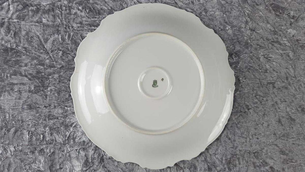 [45817013] Servierschale Servierteller Goldrand 29,7 cm VEB Dresden Einzelteile gebraucht - gut Bild 4