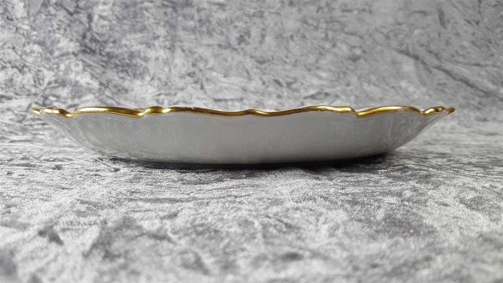 [45817015] Schale Prunkschale Golddekor 30 cm Graf von Henneberg gebraucht - gut Bild 5