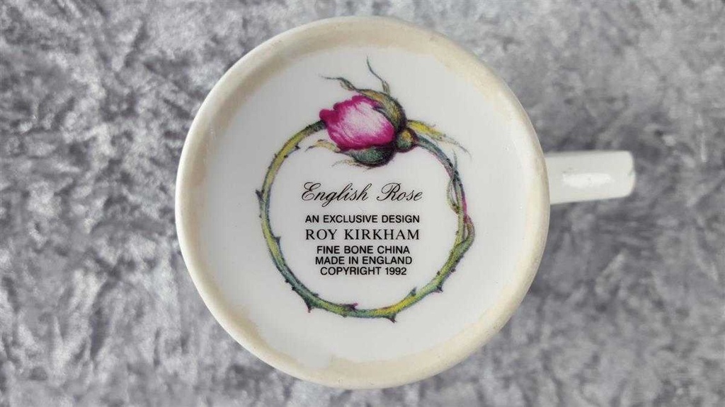 [45817017] Tasse Roy Kirkham English Rose gebraucht - gut Bild 9