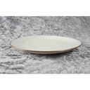 [45817021] Speiseteller Essteller Goldrand 24 cm Eschenbach Elfenbein 2 mm Beige gebraucht - sehr gut Bild 3