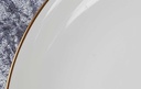 [45817021] Speiseteller Essteller Goldrand 24 cm Eschenbach Elfenbein 2 mm Beige gebraucht - sehr gut Bild 5