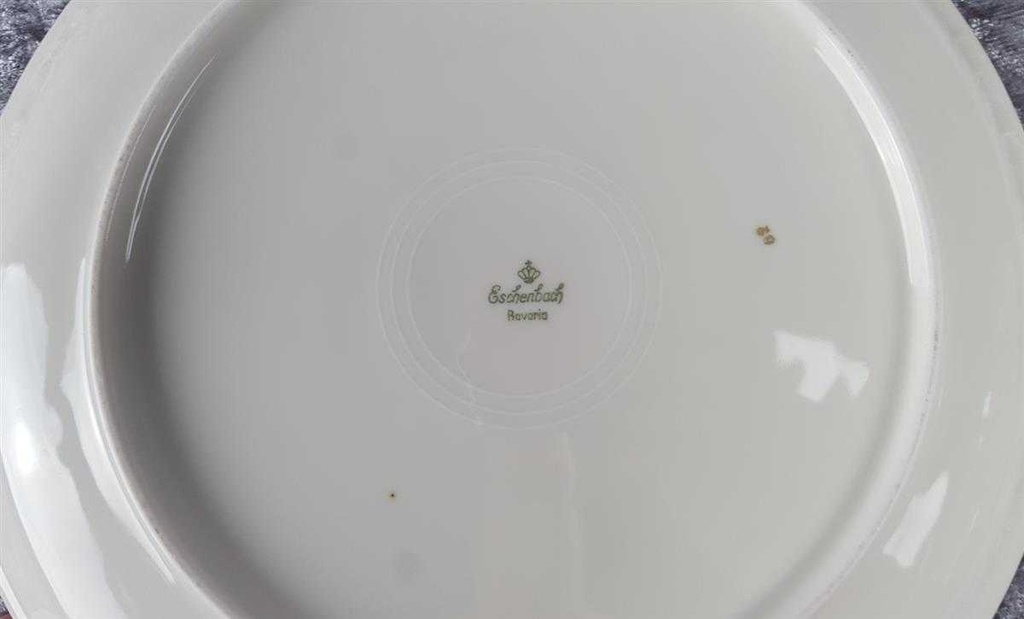 [45817021] Speiseteller Essteller Goldrand 24 cm Eschenbach Elfenbein 2 mm Beige gebraucht - sehr gut Bild 6