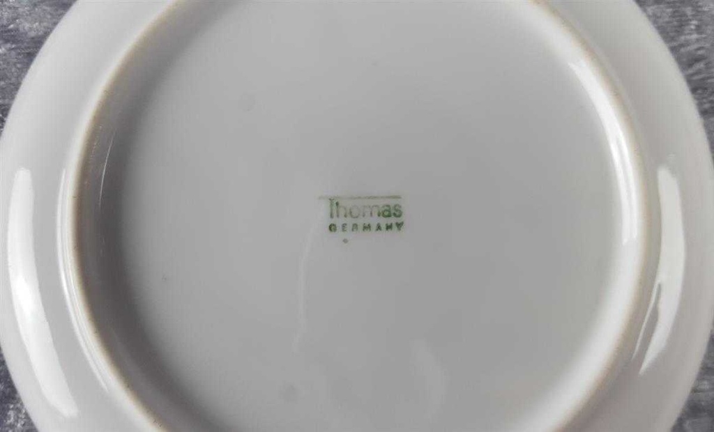 [45817032] Untertasse für Kaffee 14,1 cm Thomas Porzellan Holiday Weiß gebraucht - gut Bild 4