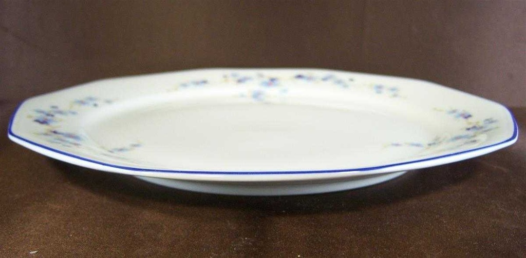 [4581705] Speiseteller Essteller 24 cm Winterling Marktleuthen Blumendekor Blau Blumen gebraucht - gut Bild 2