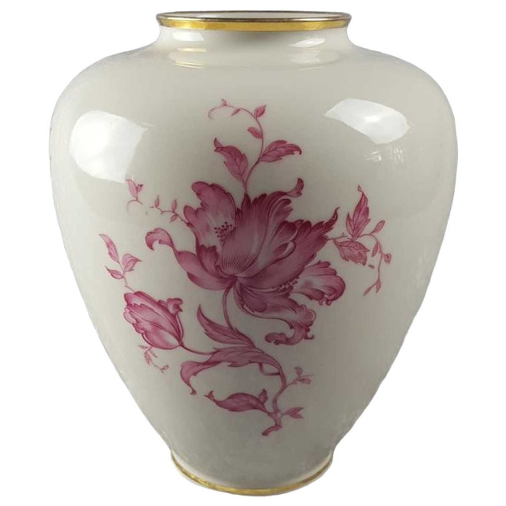 [45817070] Vase Goldrand 21,2 cm Jaeger & Co Bavaria gebraucht - gut Bild 2