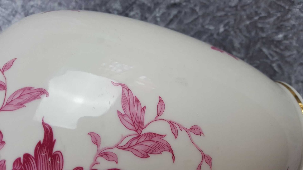 [45817070] Vase Goldrand 21,2 cm Jaeger & Co Bavaria gebraucht - gut Bild 4