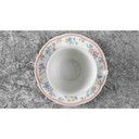[45817077] Kaffeetasse mit Untertasse Tasse Mitterteich Form 2250 rosa Rand Dekor Stefanie gebraucht - sehr gut Bild 3