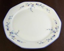 [4581708] Speiseteller Essteller 26,5 cm Winterling Marktleuthen Blumendekor Blau Blumen gebraucht - gut Bild 3