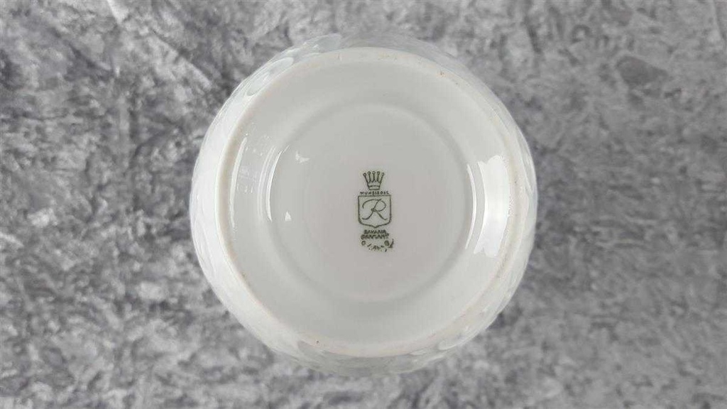 [45817081] Tischvase Vase 21 cm Retsch Wunsiedel Weiß gebraucht - sehr gut Bild 5