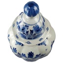 [45817086] Deckelvase mit Signatur 30,5 cm Delfts Blauw Blumen Blau gebraucht - akzeptabel Bild 2