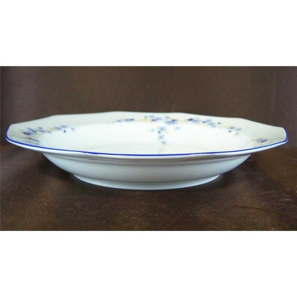 [4581709] Suppenteller 22 cm Winterling Marktleuthen Blumendekor Blau Blumen gebraucht - gut Bild 2