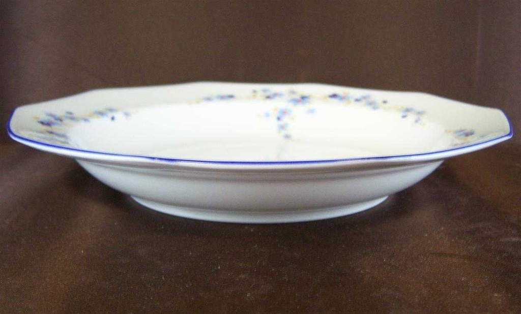 [4581709] Suppenteller 22 cm Winterling Marktleuthen Blumendekor Blau Blumen gebraucht - gut Bild 3
