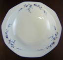 [4581709] Suppenteller 22 cm Winterling Marktleuthen Blumendekor Blau Blumen gebraucht - gut Bild 6