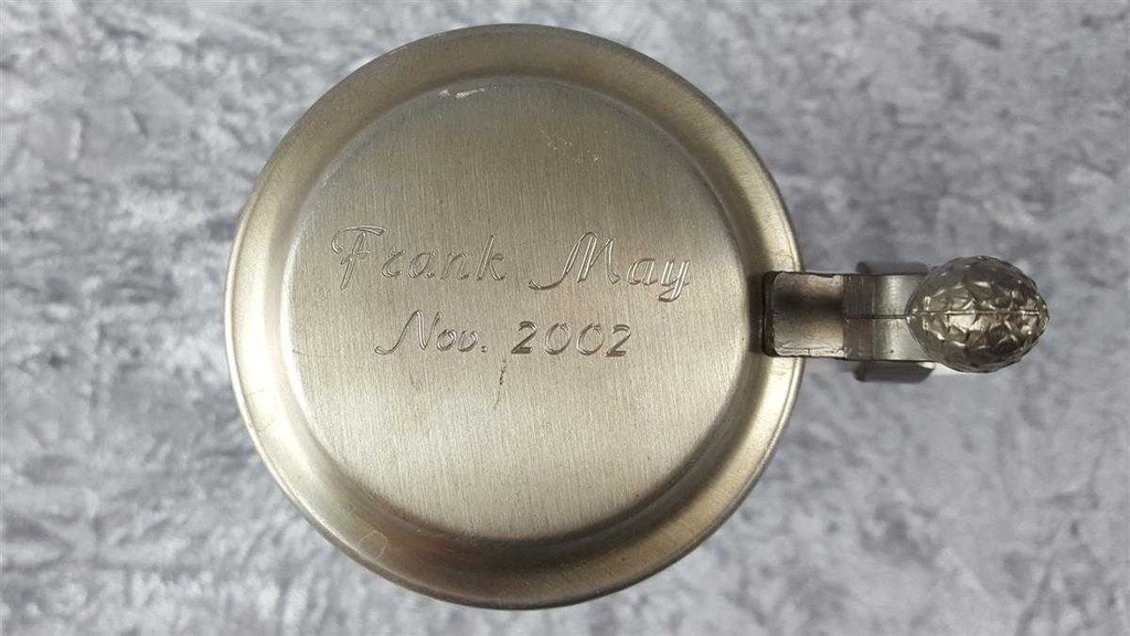 [2119316] Bierkrug mit Zinndeckel Retsch Wunsiedel Braun gebraucht - gut Bild 5