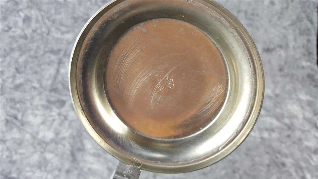 [2119316] Bierkrug mit Zinndeckel Retsch Wunsiedel Braun gebraucht - gut Bild 6
