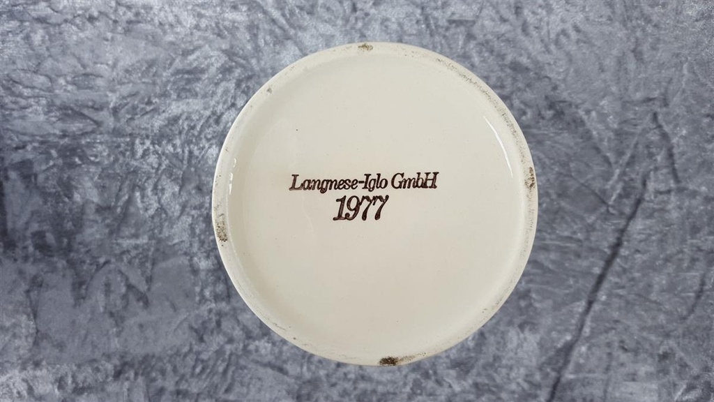 [45817093] Vintage Deckeldose H 13 cm Italienischer Eisverkäufer 1830 Langnese Iglo GmbH 1977 Bild 6