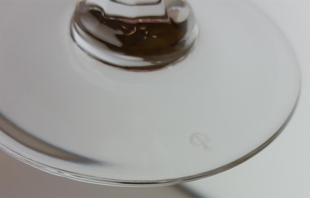 [458171] Weinglas mit Signatur 15 cm Peill & Putzler Transparent gebraucht - sehr gut Bild 4