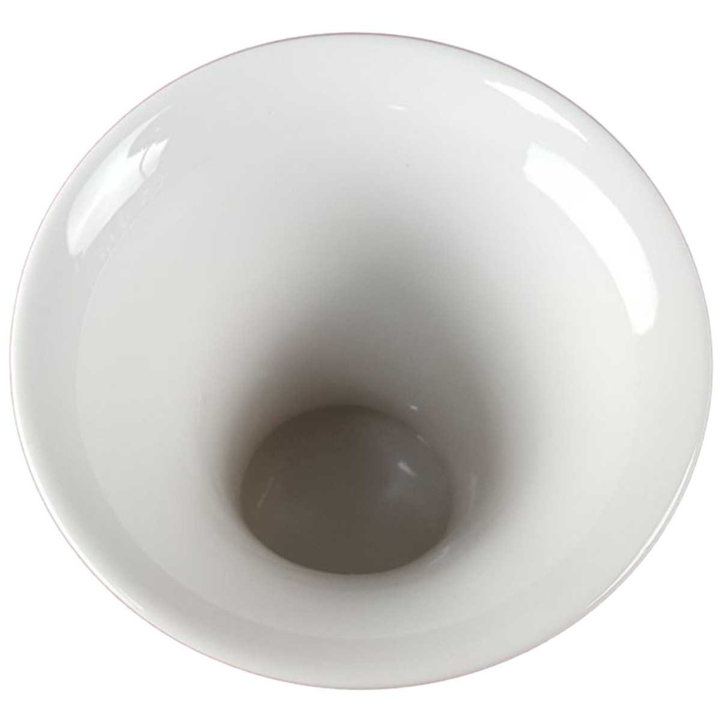 [45817104] Trichtervase 11,8 cm Hutschenreuther Weiß gebraucht - sehr gut Bild 2
