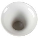 [45817104] Trichtervase 11,8 cm Hutschenreuther Weiß gebraucht - sehr gut Bild 2