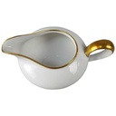 [45817114] Milchkännchen Goldrand 0,3 L KPM Krister 0201 Weiß gebraucht - gut Bild 2