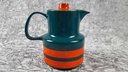 [45817116] Kaffeekanne 1,2 L Melitta Kopenhagen Dekor grün orange gebraucht - gut Bild 4