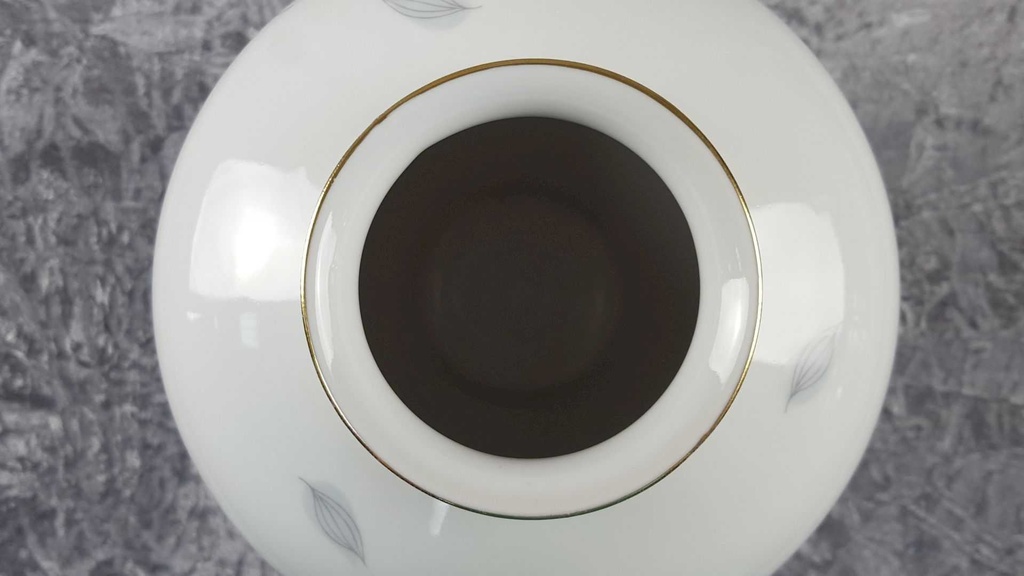 [45817120] Vase Blumenvase Goldrand 24,3 cm KPM Krister gebraucht - sehr gut Bild 6