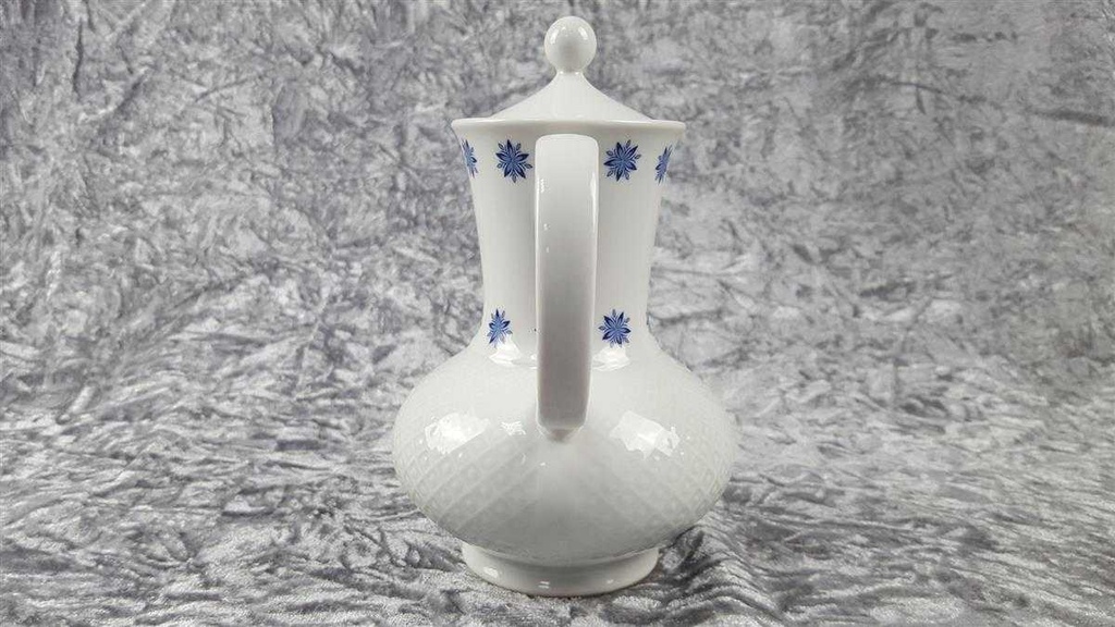[45817121] Kaffeekanne Mokkakanne 0,75 L Seltmann Weiden Annabell blaue Blume gebraucht - akzeptabel Bild 4