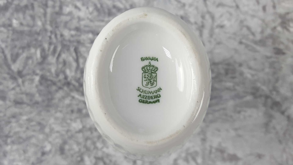 [45817154] Vase 18 cm Schumann Arzberg Weiß gebraucht - gut Bild 5