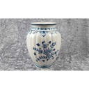 [45817160] Vase mit Signatur 24 cm Delfts Blauw Blumen gebraucht - gut Bild 3