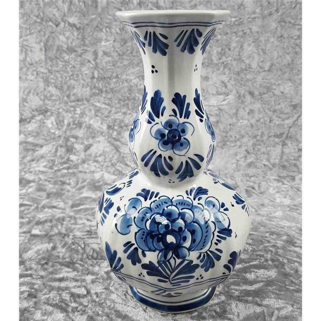 [45817161] Vase 25,7 cm Delfts Blauw Blumen gebraucht - gut Bild 3