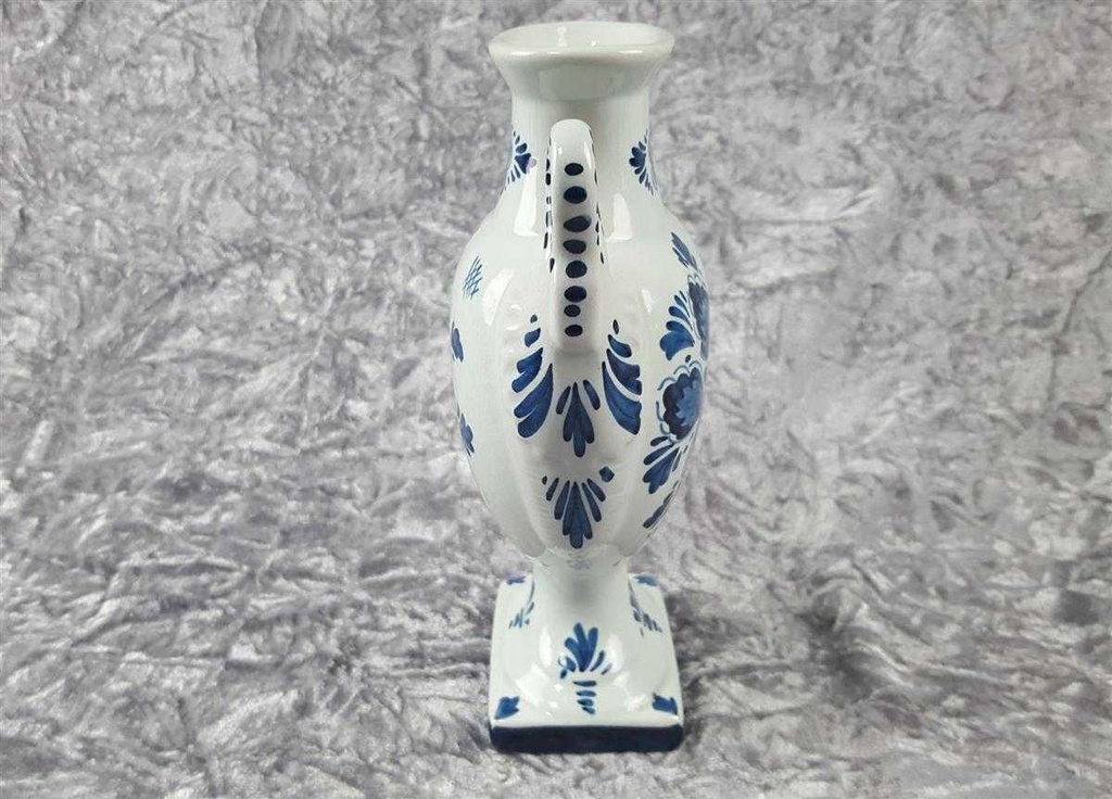 [45817167] Blumenvase Henkelvase 21,9 cm Delfts Blauw Blumen Blau gebraucht - akzeptabel Bild 3