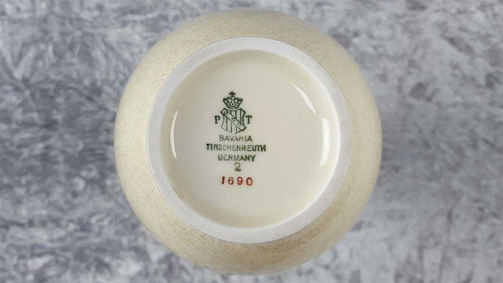 [45817168] Vase Blumenvase Golddekor 20,5 cm Tirschenreuth 1690 Bavaria gebraucht - akzeptabel Bild 8