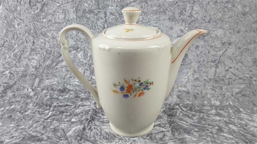 [45817175] Kaffeekanne Kanne 2 L Winterling Marktleuthen bunte Blumen gebraucht - gut Bild 3