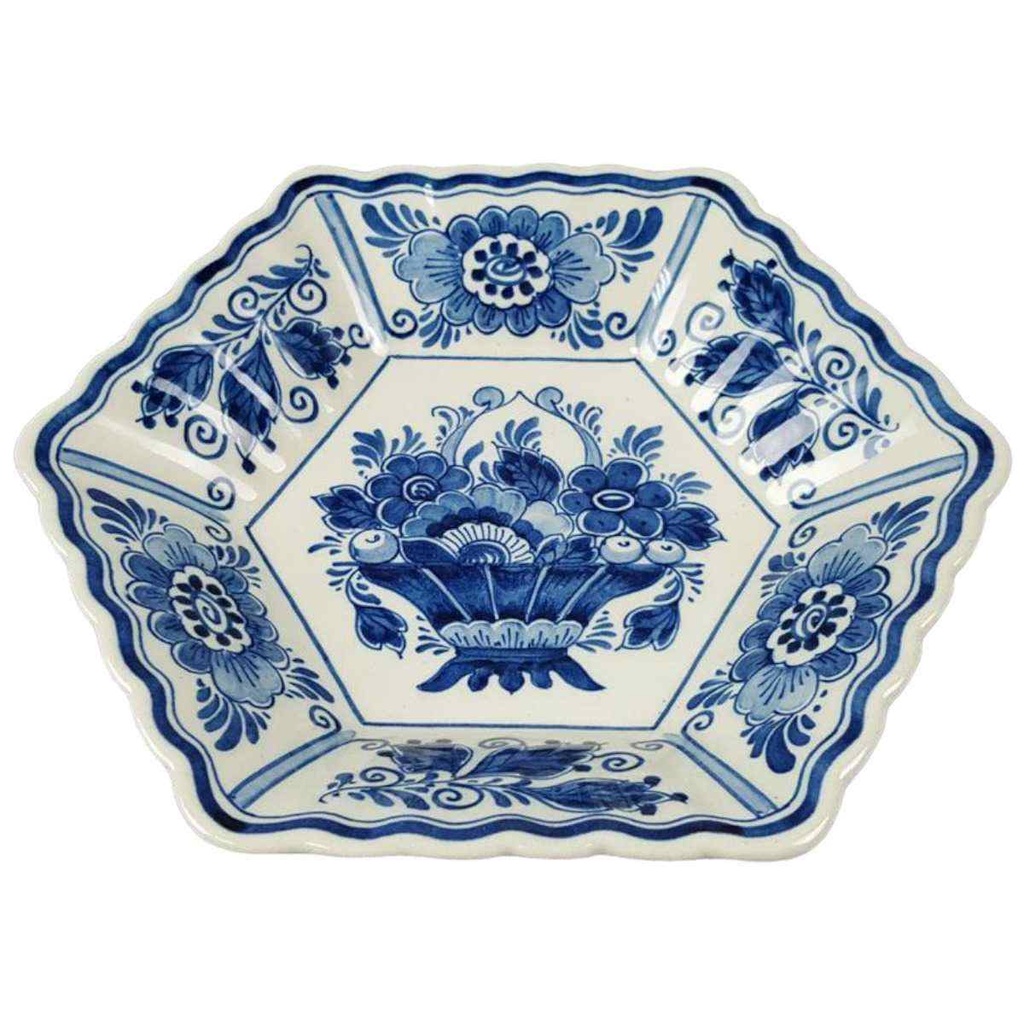 [45817207] Wandteller Delfts Blauw Raam gebraucht - sehr gut Bild 2