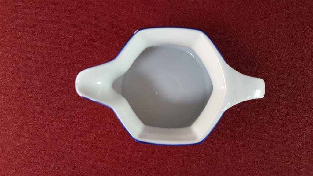 [4581722] Sauciere Winterling Marktleuthen Blumendekor Blau Blumen gebraucht - gut Bild 5