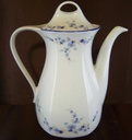 [4581723] Kaffeekanne 1,25 L Winterling Marktleuthen Blumendekor Blau Blumen gebraucht - sehr gut Bild 3