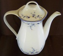 [4581723] Kaffeekanne 1,25 L Winterling Marktleuthen Blumendekor Blau Blumen gebraucht - sehr gut Bild 4