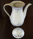[4581723] Kaffeekanne 1,25 L Winterling Marktleuthen Blumendekor Blau Blumen gebraucht - sehr gut Bild 5